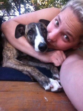 Jackpot and me, selfie :D